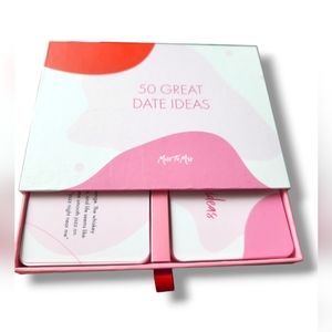 50 Great Date Ideas - card game set